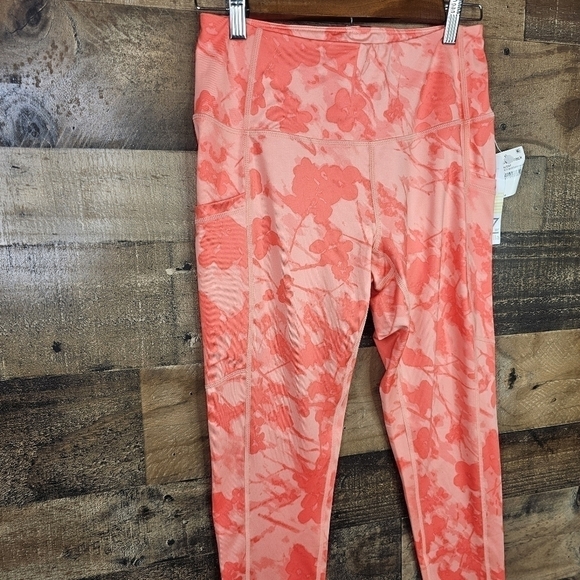 Z by zella High Waist Side Pocket Daily Leggings 7/8 M - Picture 2 of 7